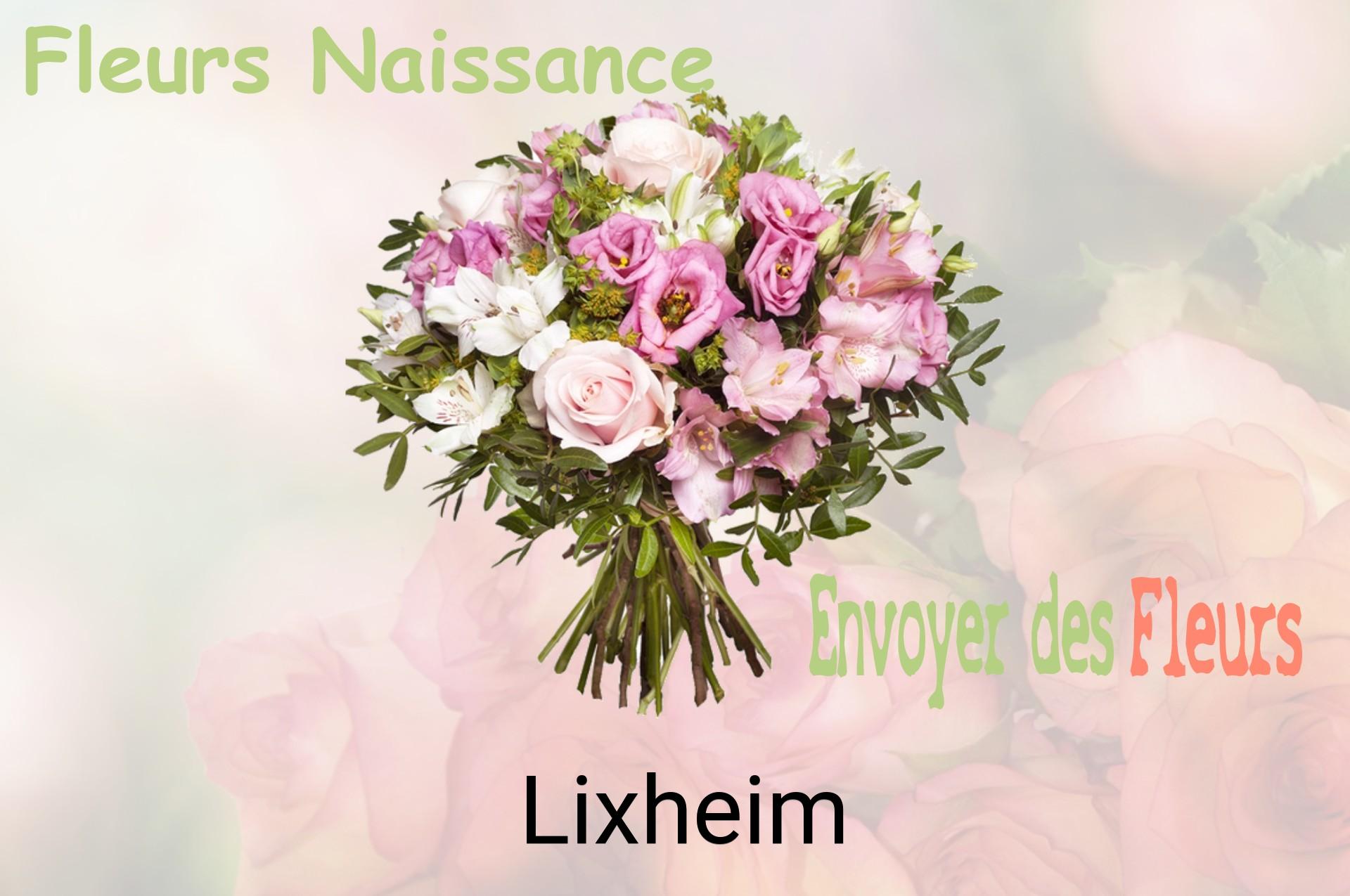 Bouquet de fleurs de naissance livré à Lixheim